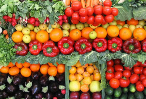 سبزیجات رنگی