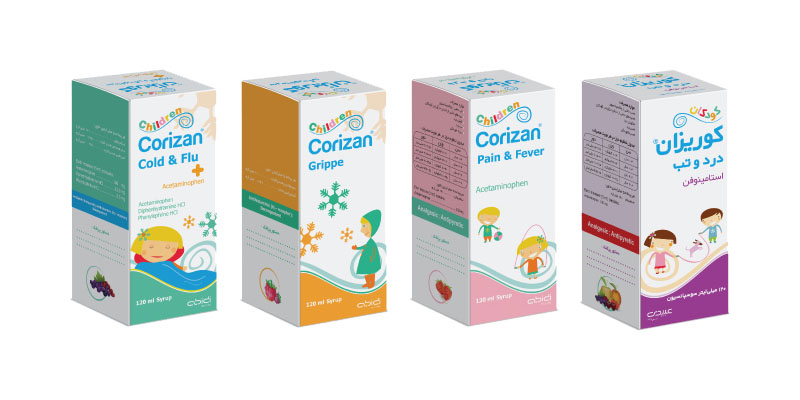 عکس شربت کوریزان سرماخوردگی کودکان